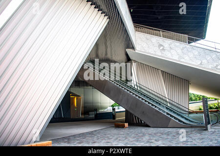 Philharmonie de Paris im Parc de la Villette in Paris, Frankreich Stockfoto