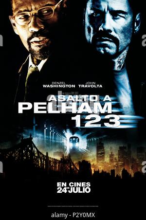 Original Film Titel: Entführung der U-Bahn Pelham 1 2 3, die. Englischer Titel: Entführung der U-Bahn Pelham 1 2 3, die. Regisseur: Tony Scott. Jahr: 2009. Quelle: Columbia Pictures/Album Stockfoto