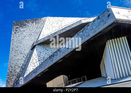 Philharmonie de Paris im Parc de la Villette in Paris, Frankreich Stockfoto