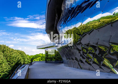 Philharmonie de Paris im Parc de la Villette in Paris, Frankreich Stockfoto