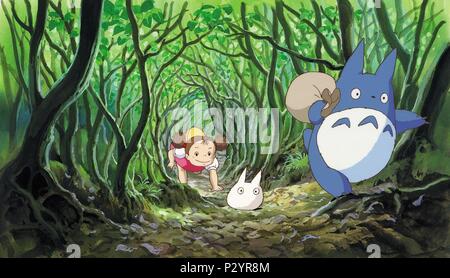 Original Film Titel: TONARI NO TOTORO. Englischer Titel: Mein Nachbar Totoro. Regisseur: HAYAO MIYAZAKI. Jahr: 1988. Credit: TOKUMA SHOTEN/Album Stockfoto