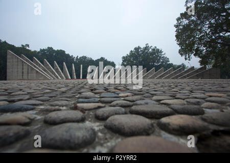 Mujibnagar Denkmal an Mujibnagar im Meherpur Distrikt. Mujibnagar, früher bekannt als Baidyanathtala ist eine Stadt im Meherpur Distrikt von Ba Stockfoto