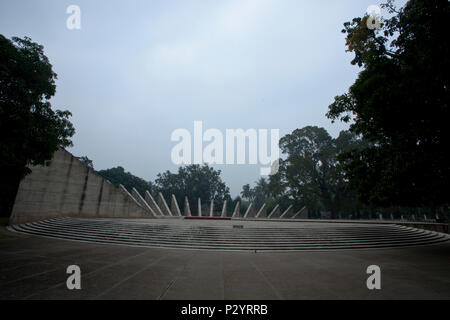 Mujibnagar Denkmal an Mujibnagar im Meherpur Distrikt. Mujibnagar, früher bekannt als Baidyanathtala ist eine Stadt im Meherpur Distrikt von Ba Stockfoto