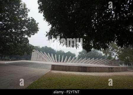 Mujibnagar Denkmal an Mujibnagar im Meherpur Distrikt. Mujibnagar, früher bekannt als Baidyanathtala ist eine Stadt im Meherpur Distrikt von Ba Stockfoto