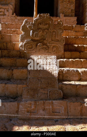 Ek Balam Ruinen der Mayas, Temozón, Yucatán, Mexiko Stockfoto