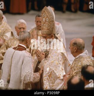 PAPA PABLO VI 1897/1978. Stockfoto