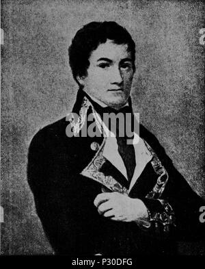 FRANCISCO DE MIRANDA (1750-1816) ALLGEMEINE VORLÄUFER VENEZOLANO DE LA EMANCIPACION AMERICANA DEL IMPERIO ESPAÑOL. Lage: Biblioteca Nacional - COLECCION, MADRID, SPANIEN. Stockfoto