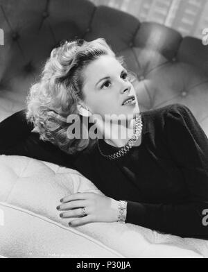 Original Film Titel: Präsentation von LILY MARS. Englischer Titel: Präsentation von LILY MARS. Regisseur: NORMAN TAUROG. Jahr: 1943. Stars: Judy Garland. Credit: MGM /Album Stockfoto