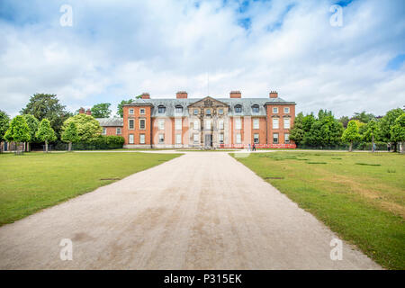 Blick auf Dunham Massey National Trust Anwesen und Gärten in der Nähe von Altrincham, Cheshire Stockfoto