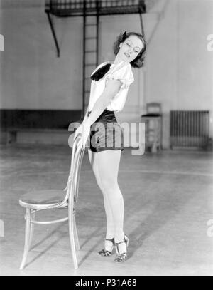 Original Film Titel: DANCING LADY. Englischer Titel: DANCING LADY. Film Regie: Robert Z. LEONARD. Jahr: 1933. Stars: JOAN CRAWFORD. Credit: MGM /Album Stockfoto