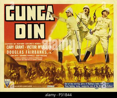 Original Film Titel: GUNGA DIN. Englischer Titel: GUNGA DIN. Regisseur: George Stevens. Jahr: 1939. Credit: RKO/Album Stockfoto