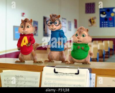 Original Film Titel: Alvin und die Chipmunks: der SQUEAKQUEL. Englischer Titel: Alvin und die Chipmunks: der SQUEAKQUEL. Regisseur: BETTY THOMAS. Jahr: 2009. Quelle: 20th Century Fox/Album Stockfoto