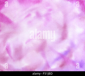 Abstract Pink Aquarell Hintergrund, Textur. Stockfoto