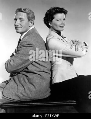 Original Film Titel: ADAM'S RIB. Englischer Titel: ADAM'S RIB. Regisseur: George Cukor. Jahr: 1949. Stars: Spencer Tracy, Katharine Hepburn. Credit: M.G.M/Album Stockfoto