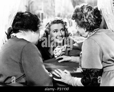 Original Film Titel: Arsenic and Old Lace. Englischer Titel: Arsenic and Old Lace. Regisseur: Frank Capra. Jahr: 1944. Stars: JOSEPHINE HULL; JEAN ADAIR; PRISCILLA LANE. Quelle: WARNER BROTHERS/Album Stockfoto