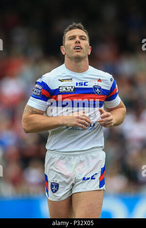 Wakefield, Großbritannien, Sonntag, 17 Juni 2018, Mobile Rakete Stadion, Wakefield, England; Betfred Super League, Wakefield Trinity v Warrington Wölfe; Keegan Hirst von Wakefield Trinity Credit: Aktuelles Bilder/Alamy leben Nachrichten Stockfoto