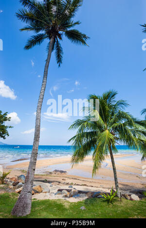 Air Batang (ABC) Strand, (Pulau Tioman Insel, Malaysia) Stockfoto