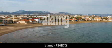 Playa de Nares, Puerto de Mazarrón, Murcia, Costa Calida, Spanien. Stockfoto