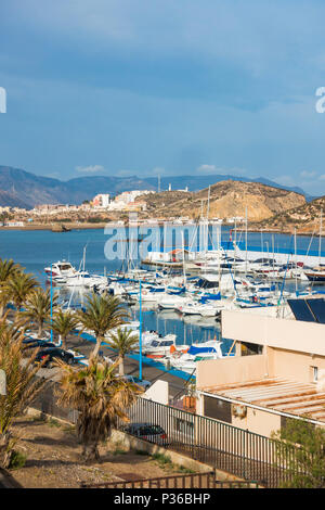 Puerto Deportivo, Marina, Hafen von Puerto de Mazarrón, Murcia, Costa Calida, Spanien. Stockfoto