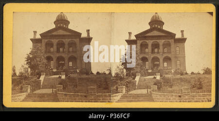 . Court House. Alternative Titel: Blick auf die St. Croix. Abdeckung: 1868?-1885?. Quelle Impressum: 1868?-1885?. Digitale Element veröffentlicht 3-9 2006; 2-13-2009 aktualisiert. 78 Court House, von F.E. Loomis Stockfoto