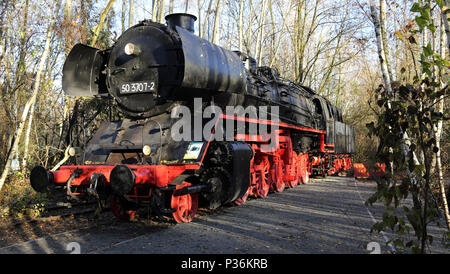 Berlin, Deutschland, cargo Lokomotive der Klasse 50 Stockfoto