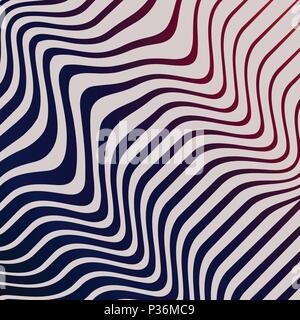 Zusammenfassung von bunten in blau rosa Ton dunkler diagonale Streifen Hintergrund. Abbildung: Vector EPS 10. Stock Vektor