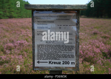 Wirler Spitze, ehemalige DDR-Grenze, Ziemendorf, Altmark, Niedersachsen, Deutschland, Europa Stockfoto