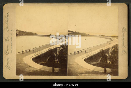 93 Eden park Reservoir, Cincinnati, O, von Union Co. Stockfoto