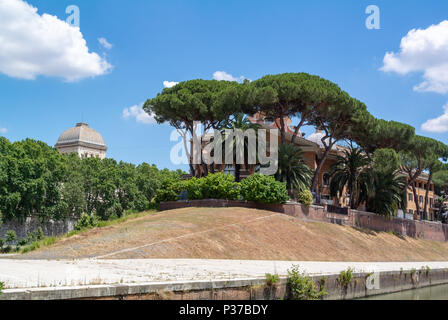 Repubblica Krankenhaus Ospedale San Giovanni Calibita Repubblica, am Tiber, Rom, Latium, Italien Stockfoto