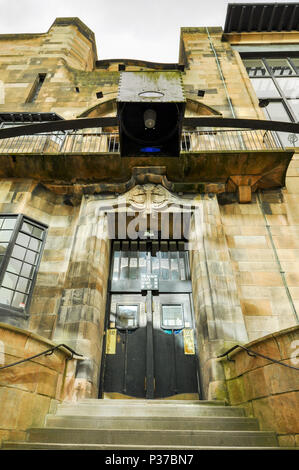 Glasgow School of Art, Glasgow, Schottland, Großbritannien Stockfoto