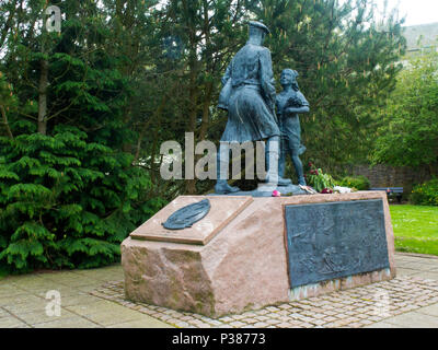 Denkmal für 51St Highland Division Schlacht Ehrungen 1967 Stockfoto