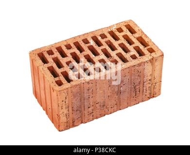 Single Brick Closeup Stockfoto