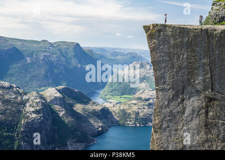 Preikestolen Stockfoto