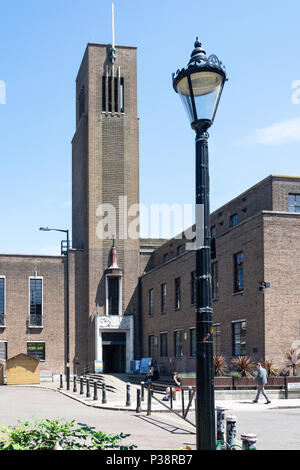 Hornsey Rathaus (Gebäude), den Broadway, Crouch End, London Borough von Haringey, Greater London, England, Vereinigtes Königreich Stockfoto