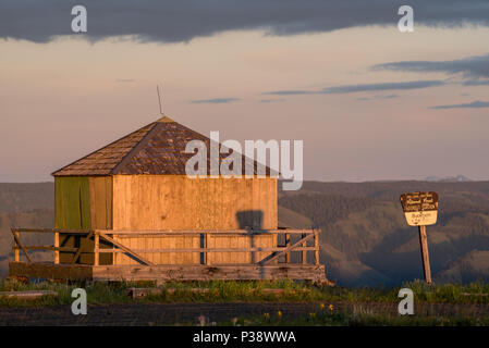 Buckhorn Fire lookout Station am Rande des Hells Canyon, Oregon. Stockfoto