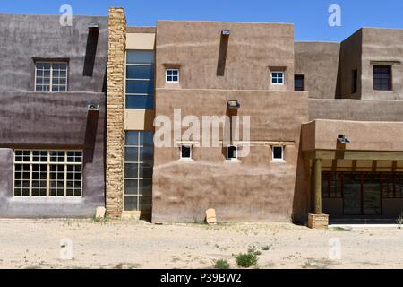 Sky City Cultural Center und Haak'u Museum Stockfoto