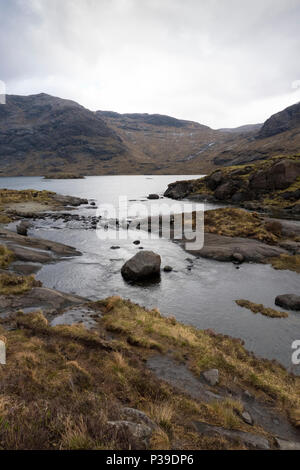 Scavaig Fluss oder Fluss Coruisk Cuilin Isle of Skye Stockfoto