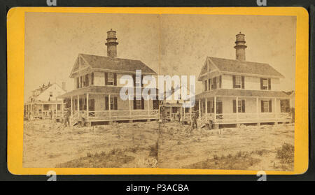 162 Jupiter Inlet Licht, von Robert N. Dennis Sammlung von stereoskopische Ansichten Stockfoto
