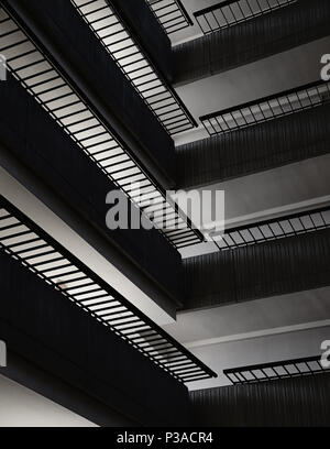 Architektur ist Kunst im Marriott in Atlanta, Georgia Stockfoto