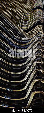 Architektur ist Kunst im Marriott in Atlanta, Georgia Stockfoto