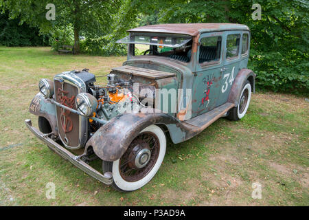 Vintage V8 Ford Prefect Ratte Auto Stockfoto