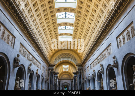 Museum Hallen im Vatikan, Vatikan, Rom, Italien Stockfoto