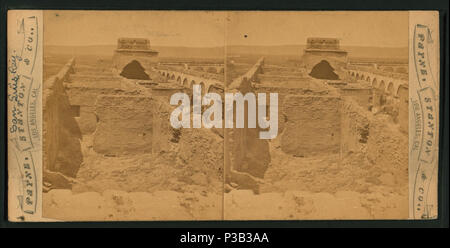 . Mission San Luis Rey. [Ruinen.]. Abdeckung: c 1874? 80er?. Digitale Element veröffentlicht 8-31 2005; 2-12-2009 aktualisiert. 194 Mission San Luis Rey. (Ruinen), von Robert N. Dennis Sammlung von stereoskopische Ansichten Stockfoto