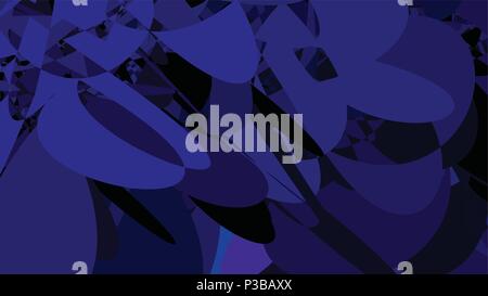 Blau, Schwarz, Violett moderne und farbenfrohe Hintergrund Vektor. Dynamische Elemente. Lebendige loops Hintergrund. Stock Vektor