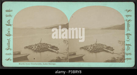 215 nördlich von Crosbyside, Lake George, von Stoddard, Seneca Ray, 1844-1917, 1844-1917 Stockfoto