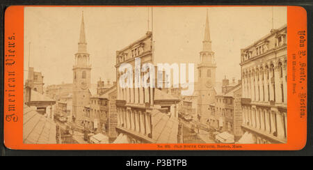 220 Old South Kirche, Boston, Masse, von Soule, John P., 1827-1904 Stockfoto