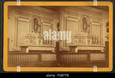 . Alte spanische Kathedrale. St. Augustine, Fla. Alternative Titel: Upton Florida's Views. Abdeckung: 1870?-1900?. Quelle Impressum: 1870?-1900?. Digitale Element veröffentlicht 7-18 2005; 2-12-2009 aktualisiert. 221 Alte spanische Kathedrale. St. Augustine, Fla, von Robert N. Dennis Sammlung von stereoskopische Ansichten 2. Stockfoto