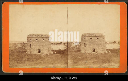 221 alten spanischen Festung, Tybee (Insel), Ga, von Ryan, D.J., 1837 - Stockfoto