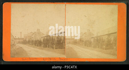 . Nashua Cotton Mills. Alternative Titel: Blick von Nashua und Umgebung. Erstellt: Ca. 1875. Abdeckung: [Ca. 1875]. Quelle Impressum: 1865?-1885?. Digitale Element veröffentlicht 3-9 2006; Aktualisiert im 2-23 2010. 204 Nashua Cotton Mills, von Stark & Amp; Horton 2 Stockfoto