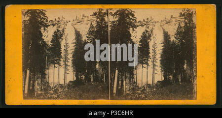 207 Nevada Fall, 600 Meter hoch, durch E.&amp; HT Anthony (Fest) 2 Stockfoto